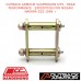 OUTBACK ARMOUR SUSPENSION KITS REAR - EXPEDITION FITS NISSAN NAVARA D22 1999 +